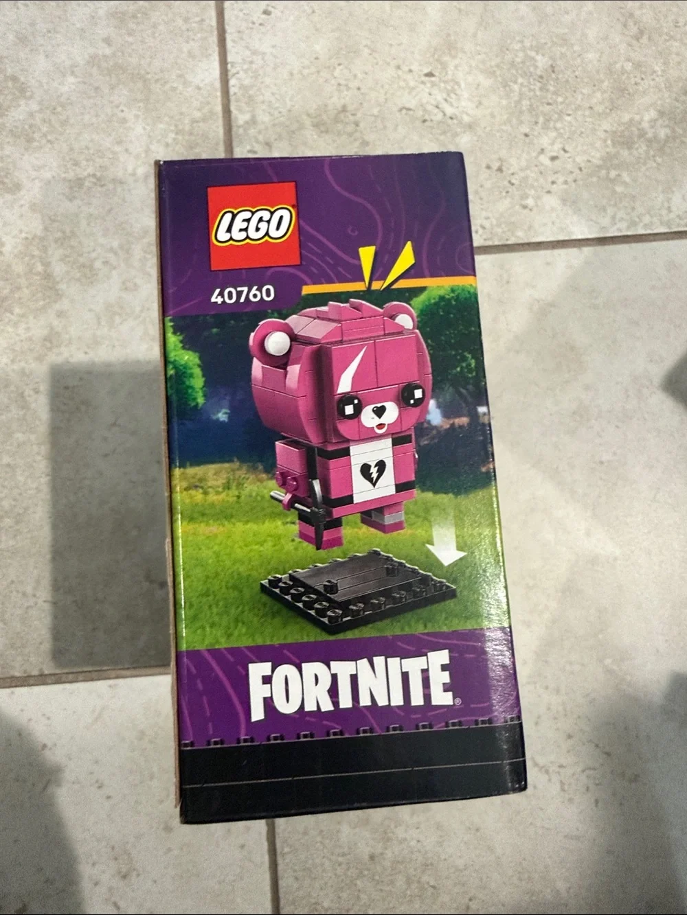 LEGO BrickHeadz Fortnite Cuddle Team Leader / Peely NWT 40760
